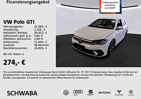 VW Polo GTI Volkswagen 2.0 TSI DSG *ACC*MATRIX*VIRTUAL*8-fach*