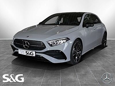 Mercedes-Benz A 180 AMG MBUX+LED+Pano+RüKam+Distronic+Night