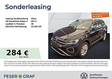 VW T-Roc Volkswagen Style 1.5 TSI DSG NAvi AHK LED SiHz