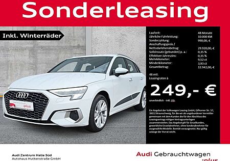 Audi A3 Sportback 30 TFSI advanced LED VIRTUAL AHK