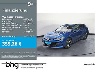 Volkswagen Passat Variant 1.5 e-Hybrid DSG ELEGANCE #LEDER