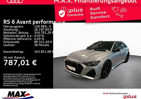Audi RS6 Avant PERFORMANCE Q HD-MATRIX+WABEN+280KM/H+