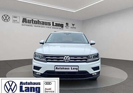 VW Tiguan Volkswagen 1.4 TSI BMT Sound AHK LED Area 8-fach bereift Soun