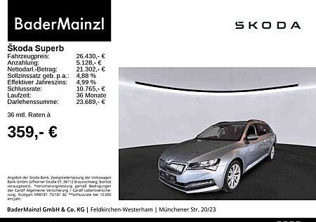 Skoda Superb Combi 1.4 iV DSG AHK Pano SHZ Navi ACC