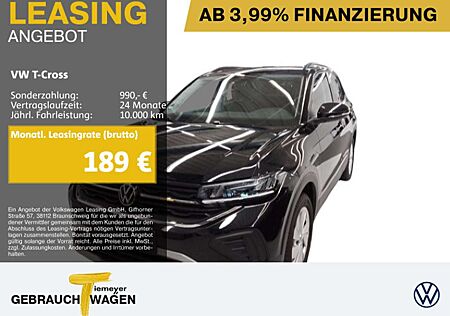 VW T-Cross Volkswagen 1.0 TSI LIFE LED AHK LM17 ASSIST PRIVACY
