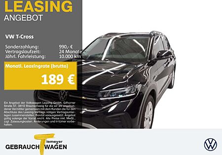 VW T-Cross Volkswagen 1.0 TSI LIFE LED AHK LM17 ASSIST PRIVACY