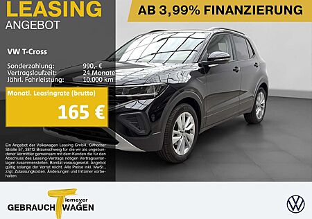 VW T-Cross Volkswagen 1.0 TSI LIFE LED AHK LM17 ASSIST PRIVACY