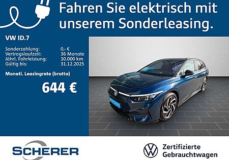 VW ID.7 Volkswagen Tourer Pro 77 kWh, Wärmep., Navi, Sitzh., I