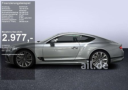 Bentley Continental GT Speed Black Line Massage