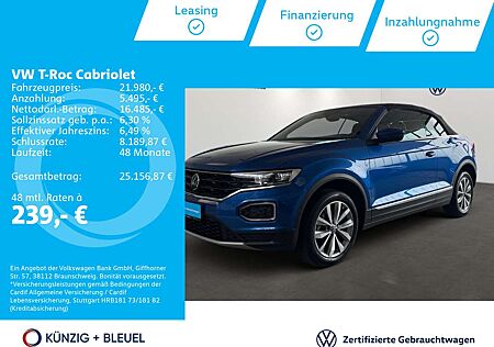 VW T-Roc Volkswagen Style 1.0 TSI NAVI*LED*Carplay