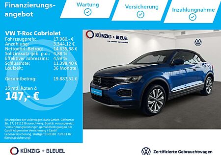 VW T-Roc Volkswagen Style 1.0 TSI NAVI*LED*Carplay