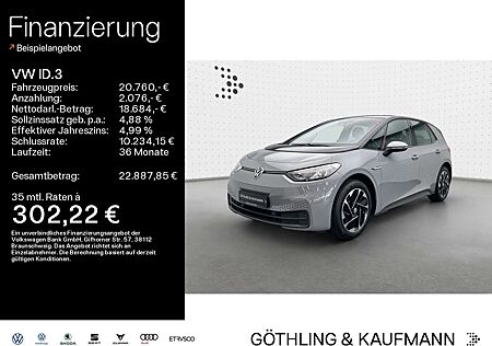 VW ID.3 Volkswagen Pure Performance 110kW*NAVI*KAM*SHZ*18Zoll*