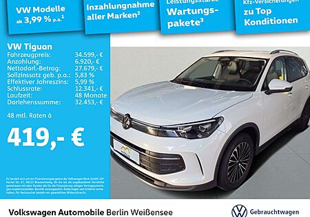 VW Tiguan Volkswagen 1.5 eTSI DSG*LIFE*AHK*ACC*NAVI*LED*APP*RF
