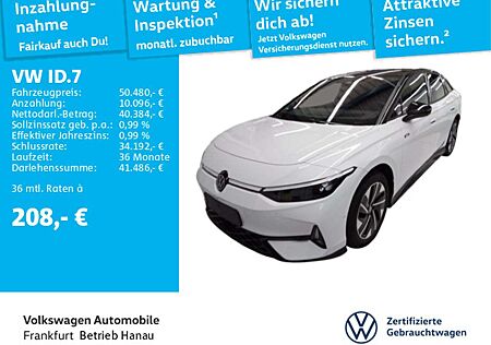 VW ID.7 Volkswagen GTX 4Motion Navi IQ.Light DAB+ FrontAssist