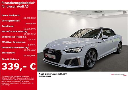 Audi A5 Cabriolet 40 TFSI quattro S line Navi Matrix Rückf
