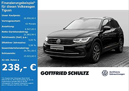 VW Tiguan Volkswagen 1.5 TSI DSG Life LED rear view SHZ