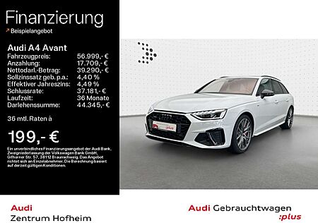 Audi A4 45 TFSI qu 2x S line S tro*B&O*HUD*Pano