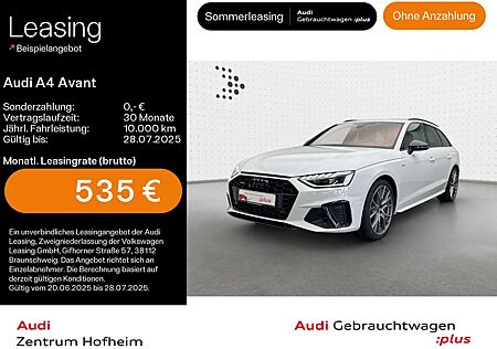 Audi A4 45 TFSI qu 2x S line S tro*B&O*HUD*Pano