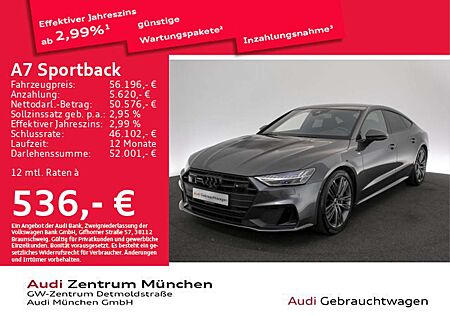 Audi A7 50 TFSI e qu. 2x S line Pano/Laser/