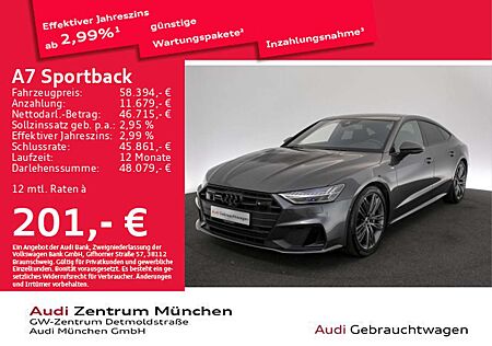 Audi A7 50 TFSI e qu. 2x S line Pano/Laser/