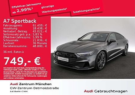 Audi A7 50 TFSI e qu. 2x S line Pano/Laser/