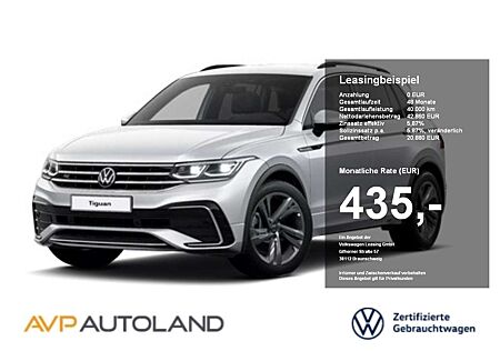 VW Tiguan Volkswagen 2.0 TDI DSG 4MOTION R-Line | AHK | LED |
