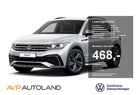 VW Tiguan Volkswagen 2.0 TDI DSG 4MOTION R-Line | AHK | LED |