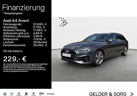Audi A4 40 TDI quattro S-line LED|ACC|AHK|RFK