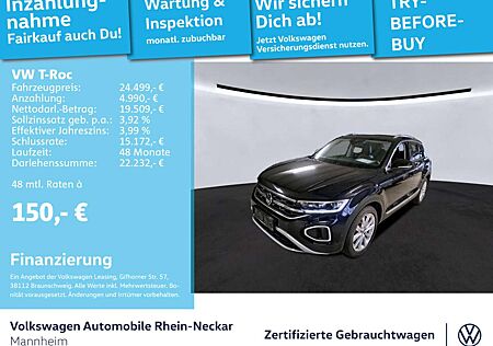 VW T-Roc Volkswagen 1.5 TSI Style DSG Navi AHK LED uvm