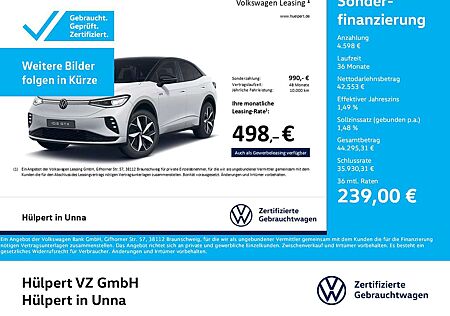 VW ID.5 Volkswagen GTX 4X4 WÄRMEPUMPE PANO 360°CAM ACC LM20