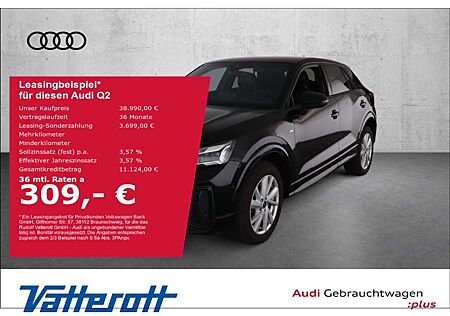 Audi Q2 40 TFSI quattro S line AHK Matrix SONOS Navi