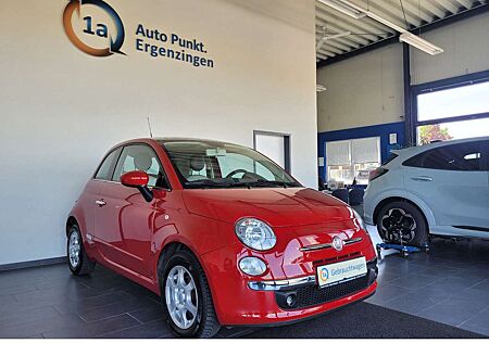 Fiat 500 1,2i Lounge m. Schiebedach/Klima/8-fach