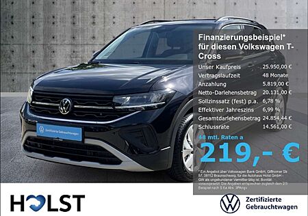 VW T-Cross Volkswagen 1.0TSI Life GJR AHK RüFaKa ACC