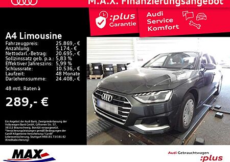 Audi A4 35 TFSI ADVANCED LED+VC+MMI NAV+PDC