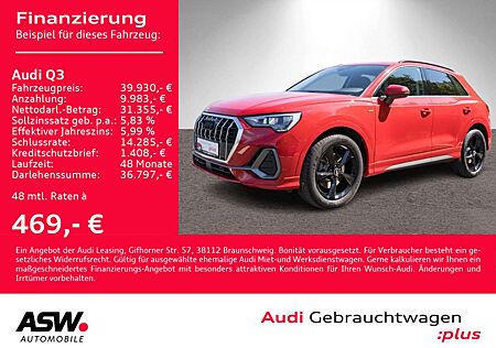 Audi Q3 40TDI S line quattro Stronic Navi LED AHK GRA