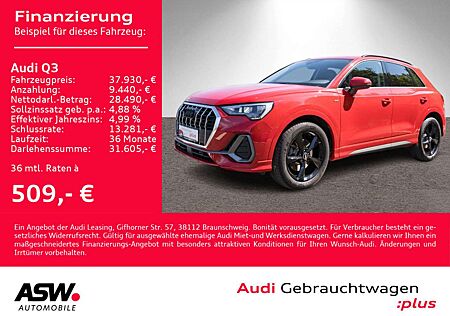 Audi Q3 40TDI S line quattro Stronic Navi LED AHK GRA