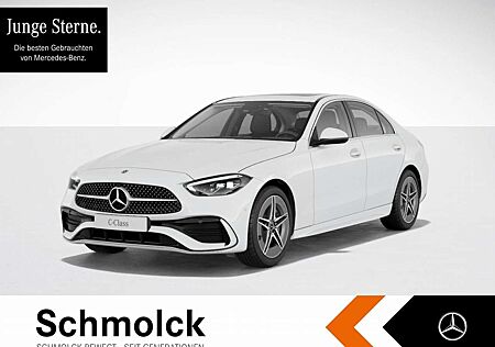 Mercedes-Benz C 200 AMG+9G+LED+MBUX+CAM+SPUR+TOTW+18"AMG+AMBI+