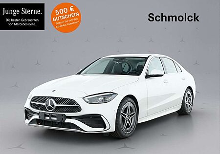 Mercedes-Benz C 200 AMG+9G+LED+MBUX+CAM+SPUR+TOTW+18"AMG+AMBI+