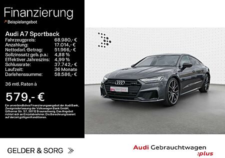 Audi A7 50 TDI qu. S line AHK*Stand*B&O*Air