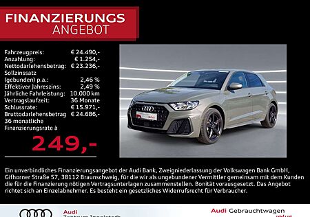 Audi A1 Sportback 25 TFSI S line 17" Opt-schw