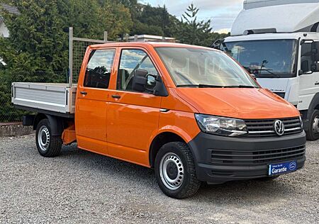 VW T6 Transporter Volkswagen T6 DoKa PRITSCHE KLIMA AHK 6-SITZER 1.HAND 102PS