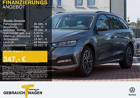 Skoda Octavia Combi 2.0 TDI DSG 4x4 AMBITION STHZG AHK