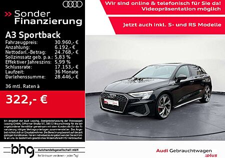 Audi A3 40 TFSI quattro S-line LED/ACC/Navi