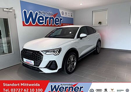 Audi Q3 Sportback 45TFSIe Black S line AHK MatrixLED