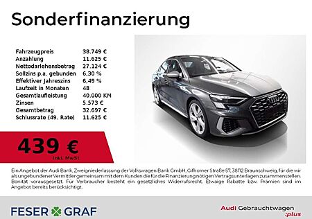 Audi S3 Lim TFSI qu Pano,Leder,Kamera,Matrix,Navi