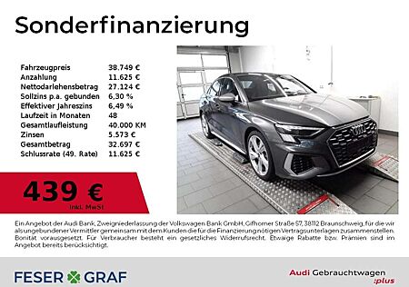 Audi S3 Lim TFSI qu Pano,Leder,Kamera,Matrix,Navi