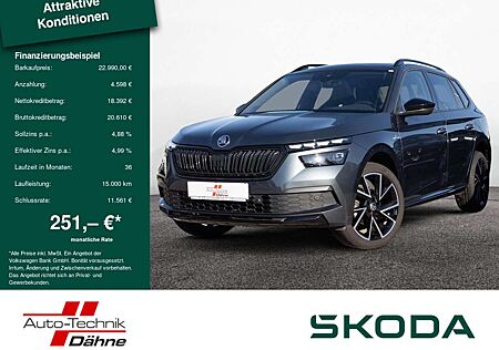 Skoda Kamiq MONTE CARLO 1.5 TSI SHZ KAMERA LED PANO