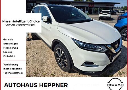 Nissan Qashqai 1.3 DIG-T Zama Navi Glasdach AHK SH 360°