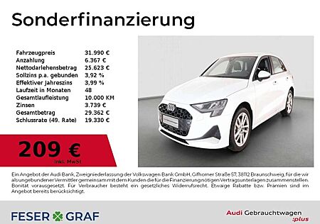 Audi A3 Advanced 35TFSI S tronic Navi+/SHZ/Kamera/ACC/VC+