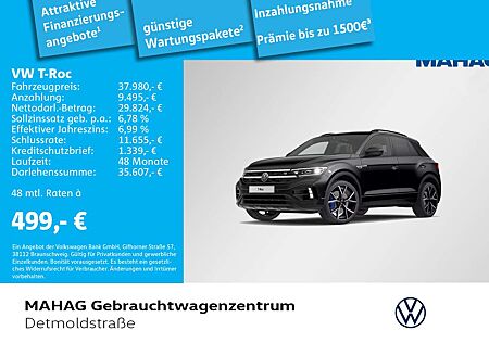 VW T-Roc Volkswagen R 2.0 TSI 4Mot BlackStyle AHK Leder IQ.Lig